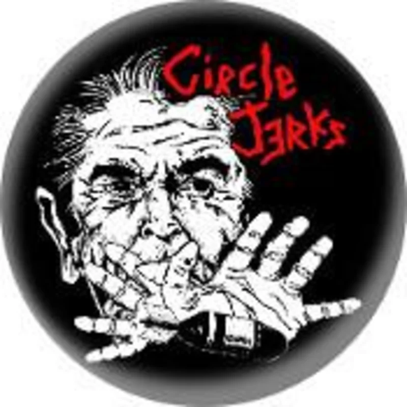 CIRCLE JERKS REAGAN 1.5"button