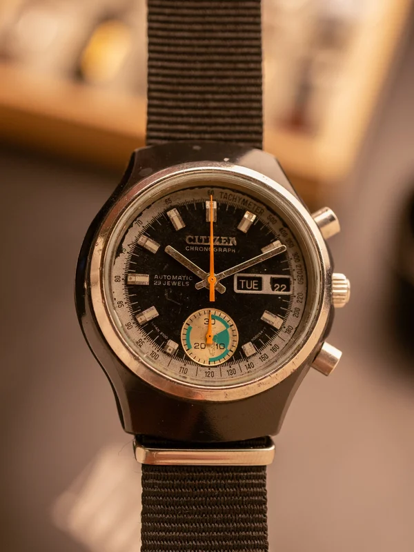 Citizen Challengers Chronograph (Ref. 4-900031TA) (37mm; Automatic)