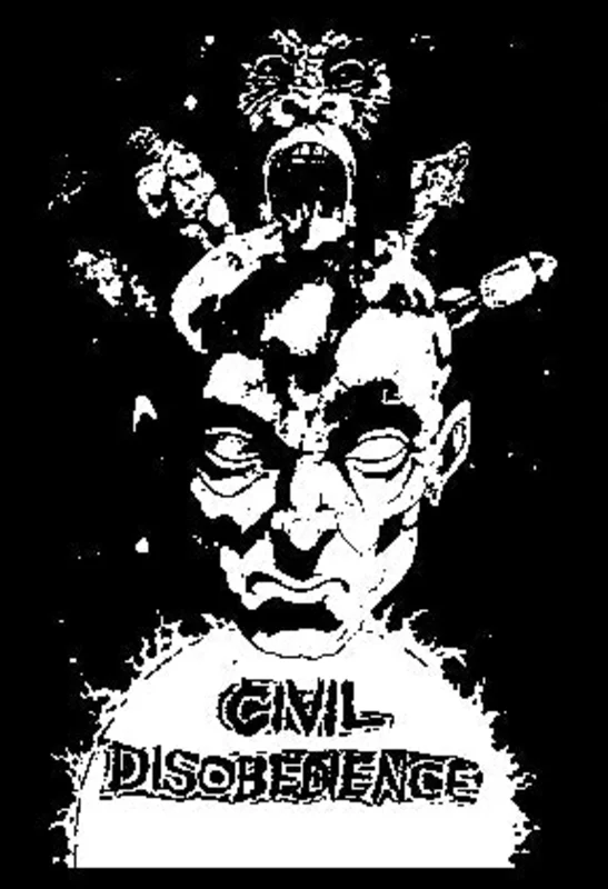 CIVIL DISOBEDIENCE back patch