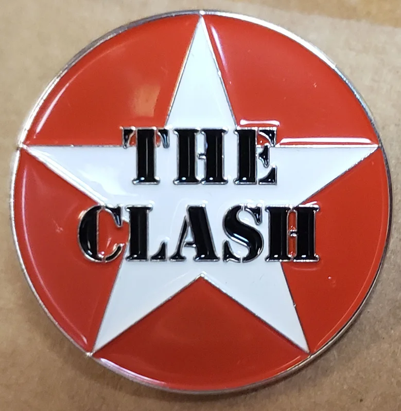 CLASH ENAMEL BADGE