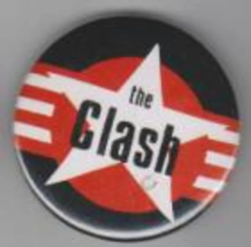 CLASH - STRIPES big button