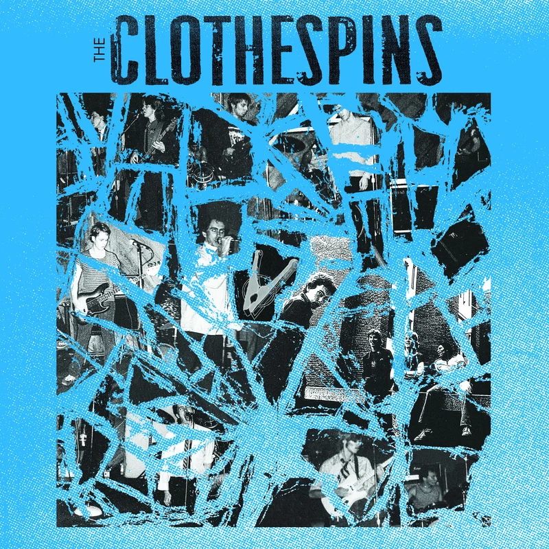 Clothespins - Basement Boys 1979 To 1981 NEW LP (blue vinyl)