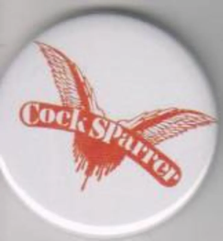 COCK SPARRER LOGO big button