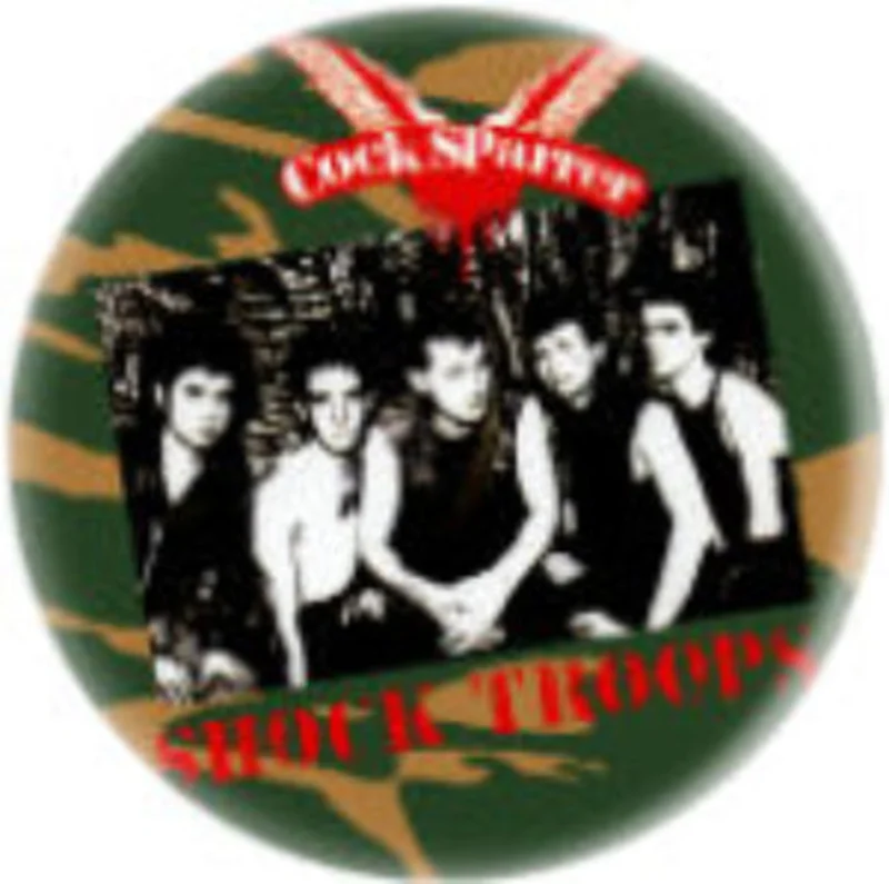 COCK SPARRER SHOCK button (1 inch)