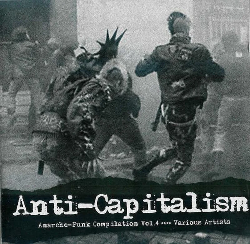 Comp - Anti Capitalism (Anarcho-Punk Compilation Vol. 4) USED CD