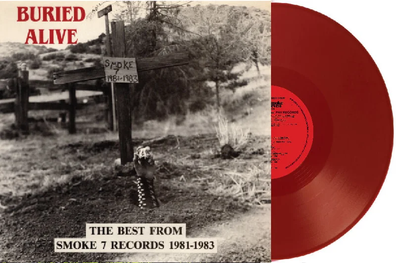 Comp - Buried Alive (best of smoke 7) NEW LP (oxblood vinyl) ships may