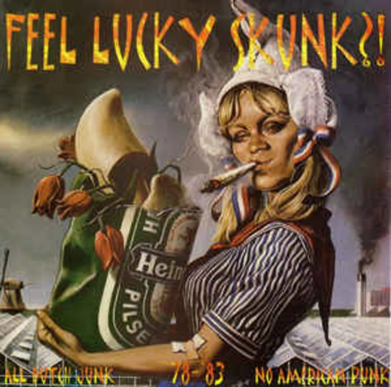 Comp - Feel Lucky Skunk USED LP (orange vinyl)