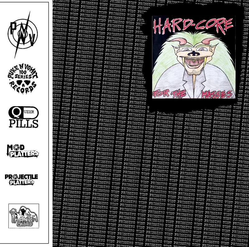 Comp - Hardcore For The Masses USED LP (test press)