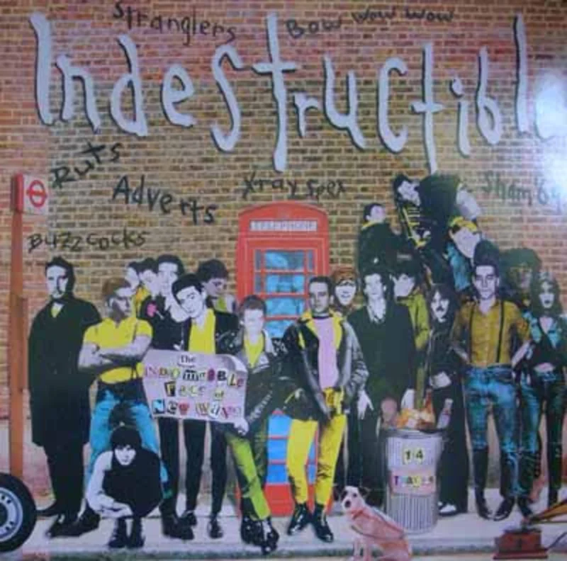 Comp - Indestructible The Indomitable Face Of New Wave USED LP