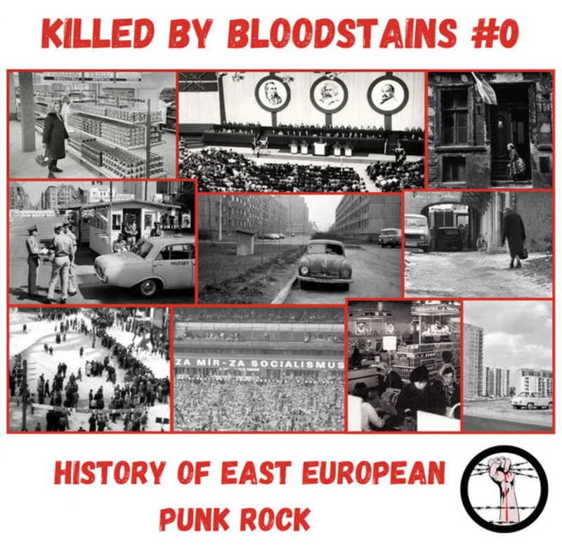 Comp - Killed By Bloodstains #0 (History Of East European Punk Rock) USED LP