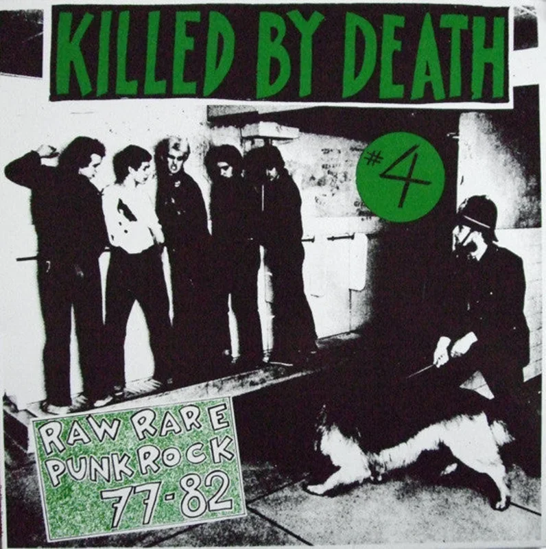 Comp - Killed By Death #4 USED LP (green vinyl)