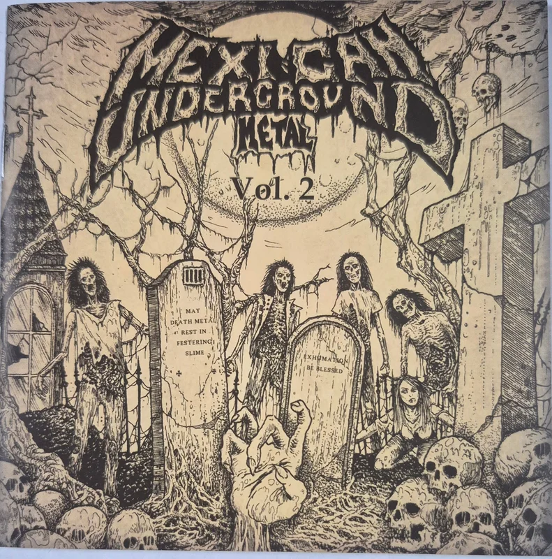 Comp - Mexican Underground Metal Vol 2 USED METAL CD
