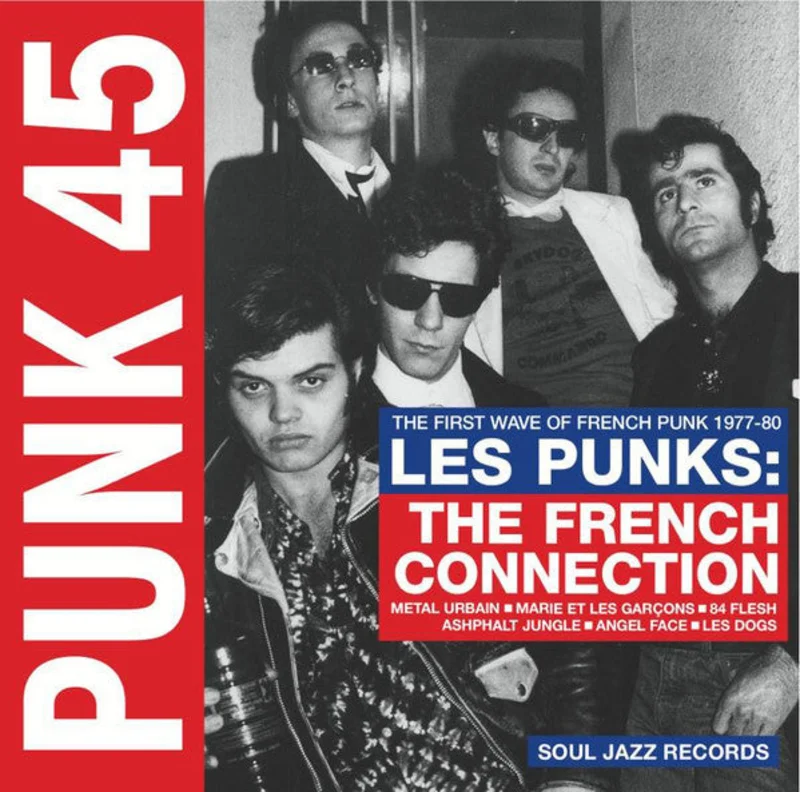 Comp - Punk 45: Les Punks: The French Connection (The First Wave Of French Punk 1977 to80) USED CD