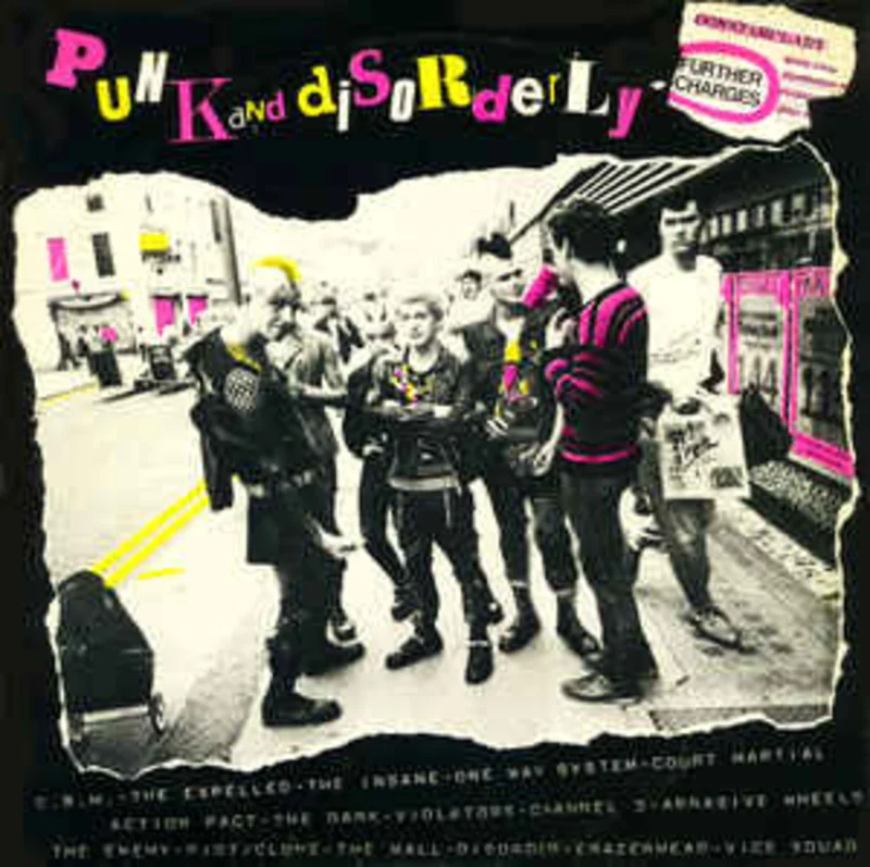 Comp - Punk And Disorderly Further Charges USED LP