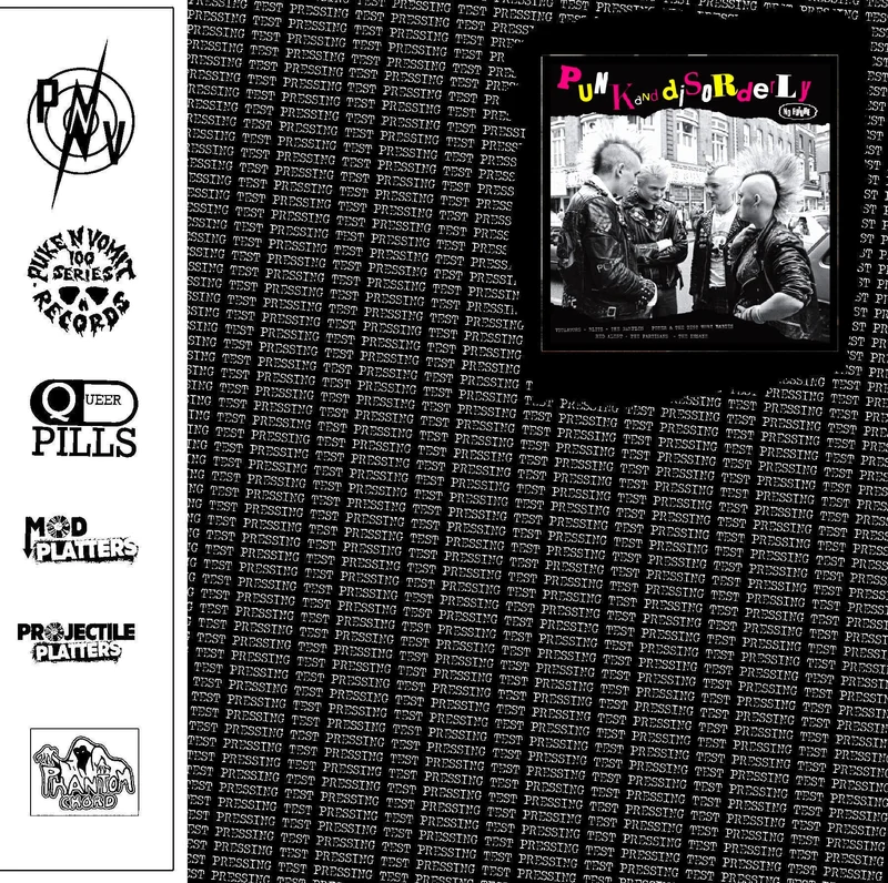 Comp - Punk And Disorderly No Future USED LP (test press)