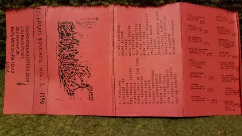 Comp - Released Psychos Vol. 1 1990 USED CASSETTE