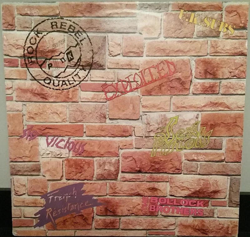 Comp - Rock Rebel Quality [Best British Punk] USED LP