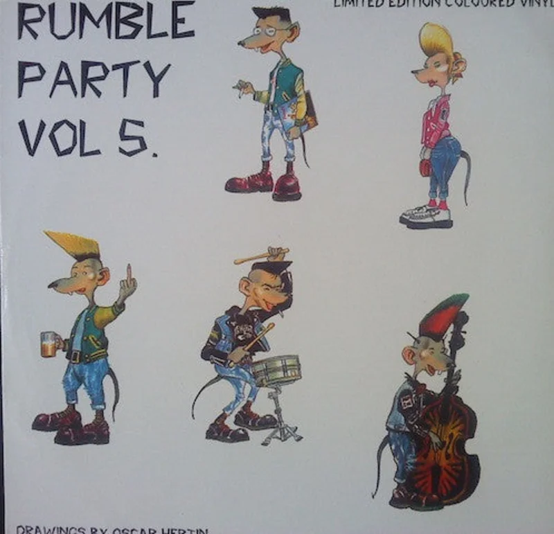 Comp - Rumble Party Vol 5 USED LP (purple vinyl)