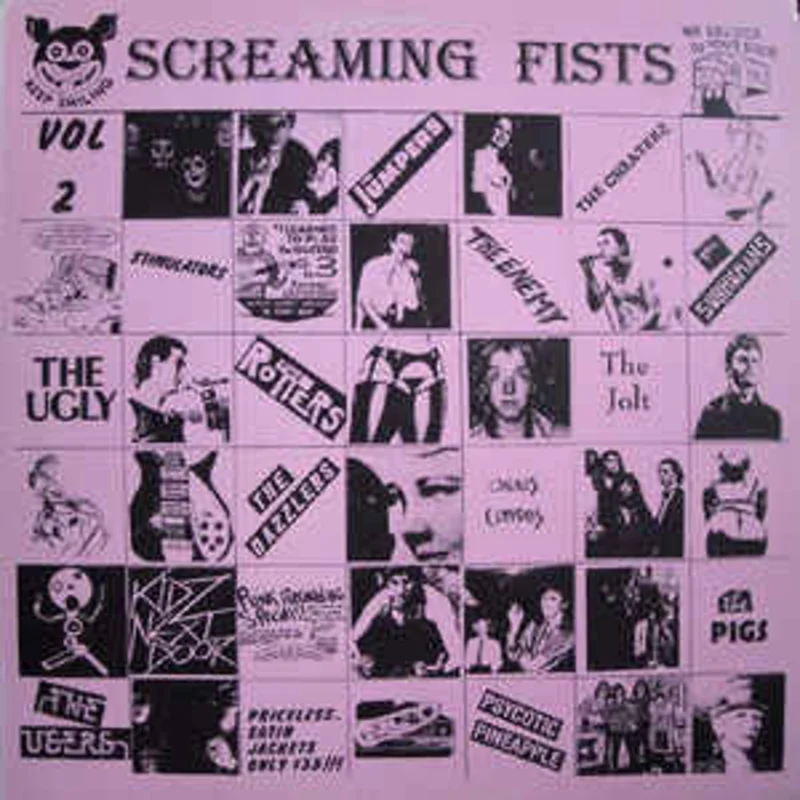 Comp - Screaming Fists Vol 2 USED LP