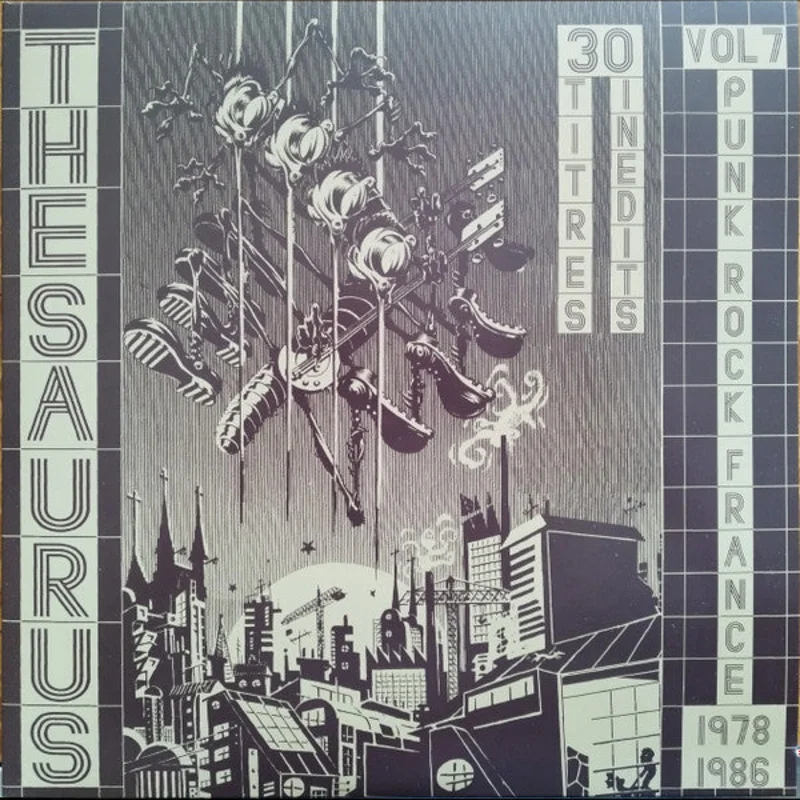 Comp - Thesaurus Vol. 7 / Punk Rock France 1978 to 1986 NEW 2xLP
