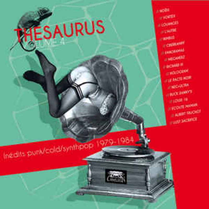 Comp - Thesaurus Volume 4 Indits punk/cold/synthpop 1979-198 NEW 2xLP