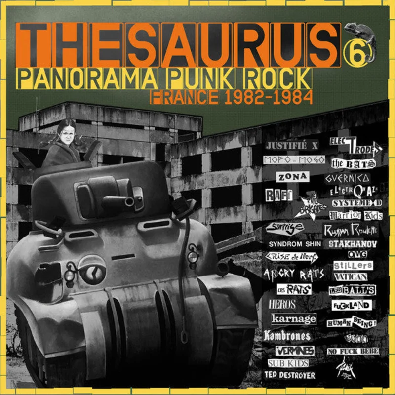 Comp - Thesaurus Volume 6  Panorama Punk Rock France 1982 to 1984 NEW 2xLP