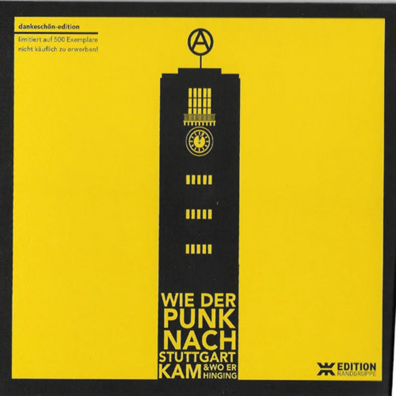 Comp. - Wie Der Punk Nach Stuttgart Kam & Wo Er Hinging NEW CD