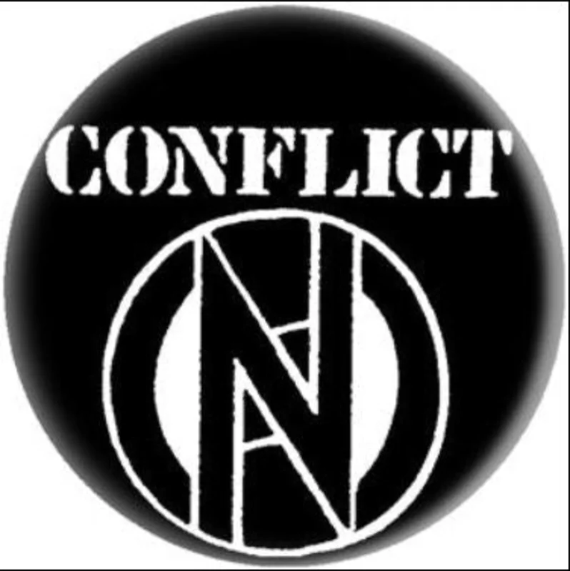 CONFLICT button (1 inch)