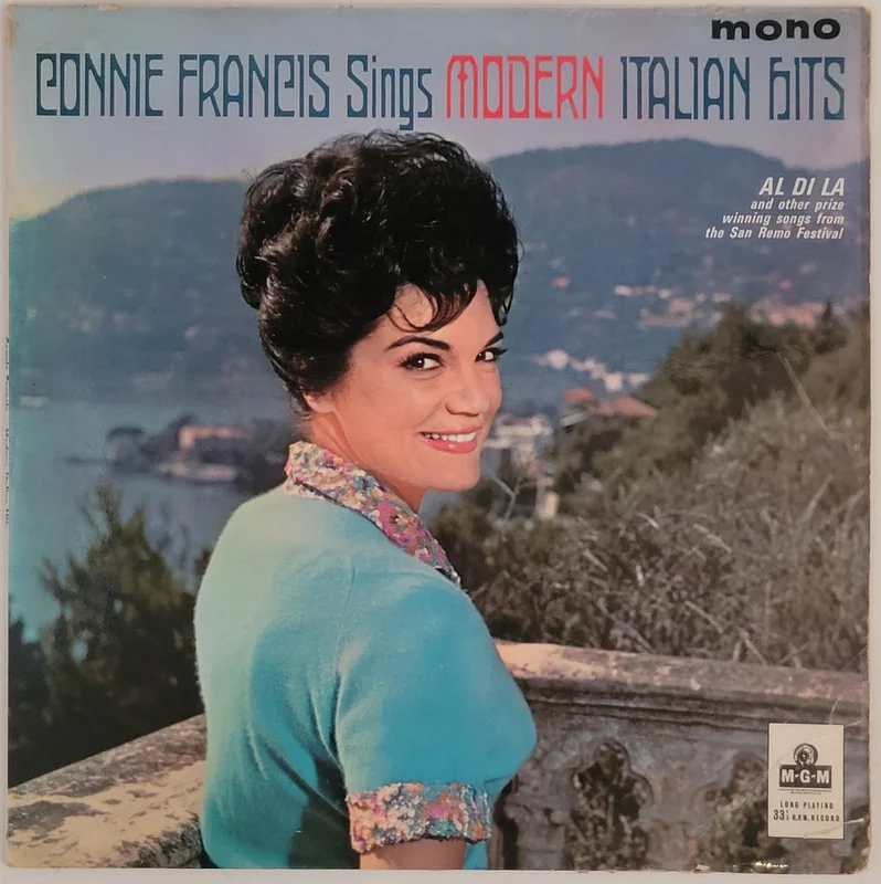 Connie Francis - Connie Francis Sings Modern Italian Hits Lp