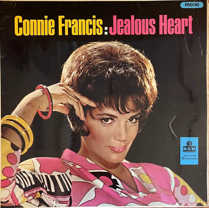 Connie Francis - Jealous Heart Lp (Mono)