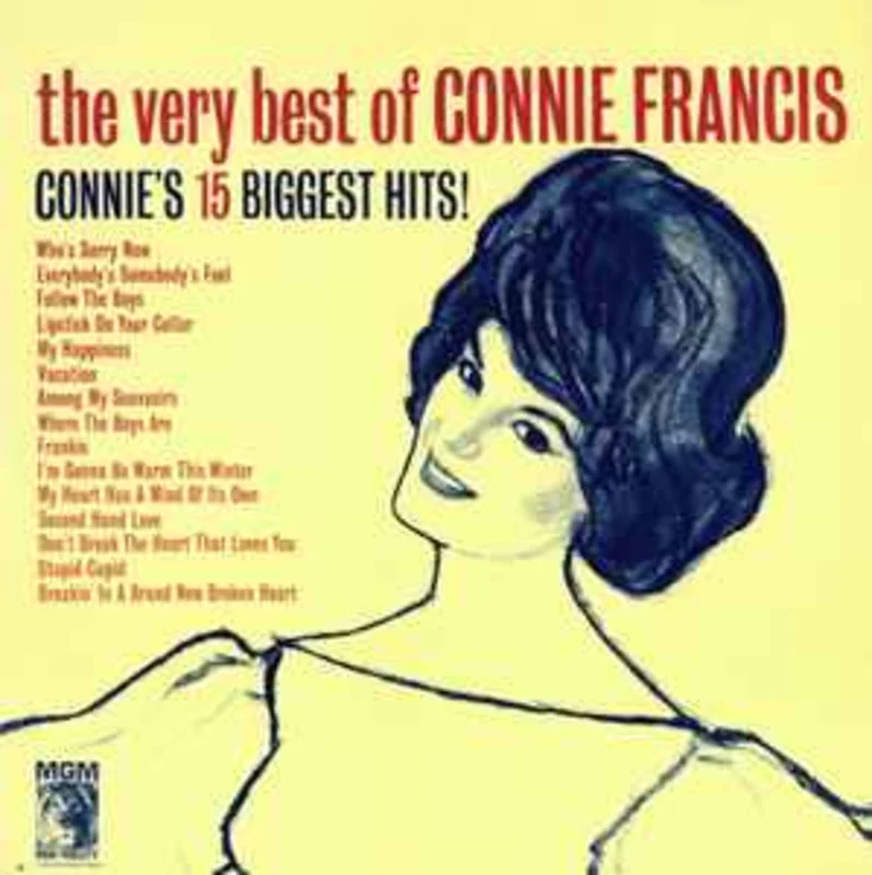 Connie Francis  The Very Best Of Connie Francis (Connie's 15 Biggest Hits) = Lo Mejor De Connie Francis