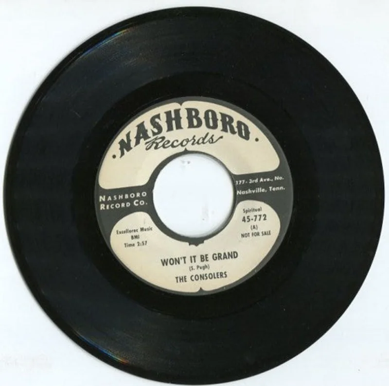 Consolers - Won't It Be Grand/ Want To Go With Jesus