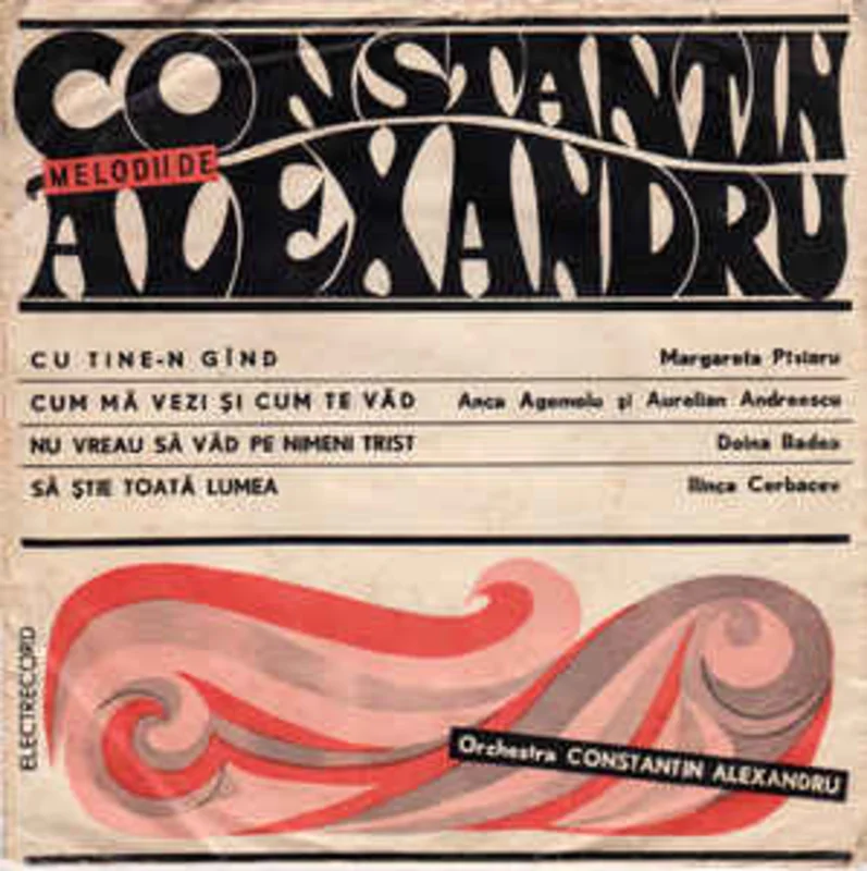Constantin Alexandru  Melodii De Constantin Alexandru  (1968)