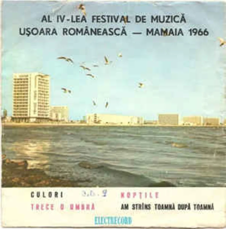 Constantin Drghici  Al IV-lea Festival De Muzic Uoar Romneasc  Mamaia 1966 (1966)