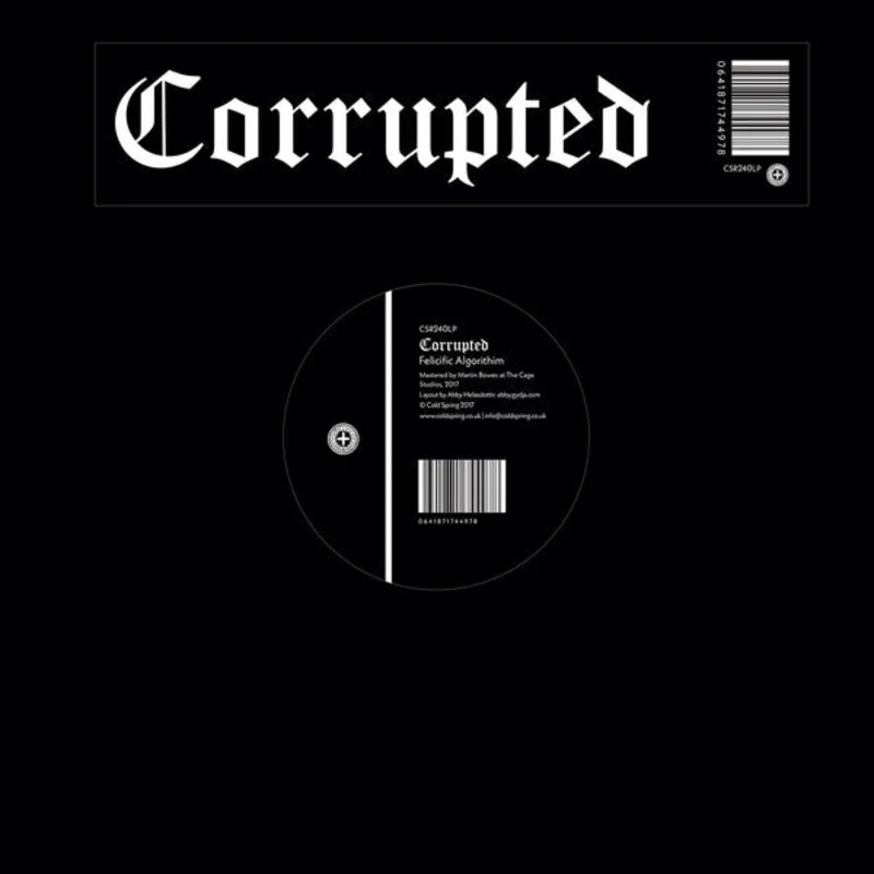 Corrupted - Felicific Algorithim NEW METAL LP