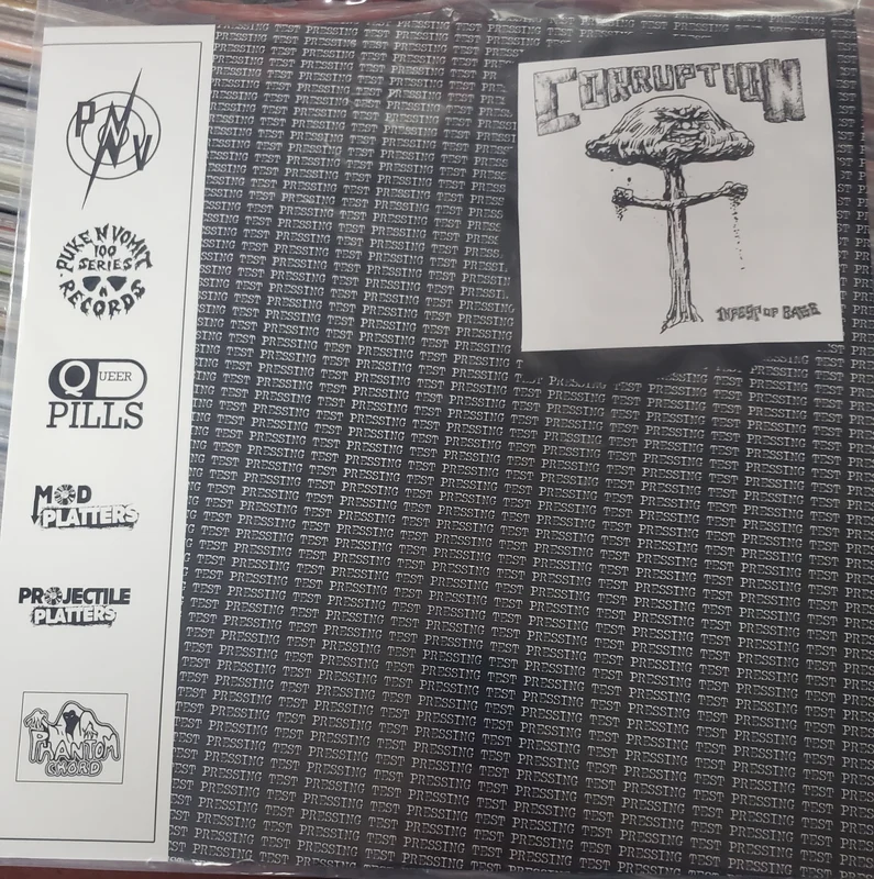 Corruption - Infest Of Rage USED LP (test press)