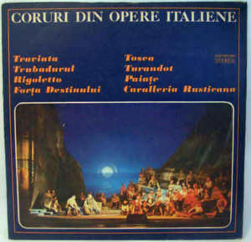 Corul Operei Romne Din Bucureti* / Corul Radioteleviziunii*  Coruri Din Opere Italiene (1980)