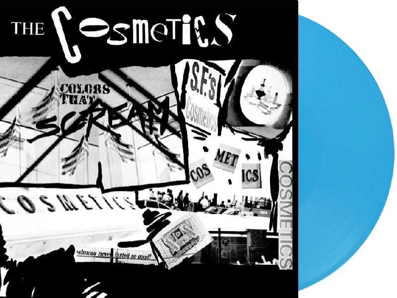Cosmetics - 10" & Demo (1979/1980) NEW LP (bluevinyl)