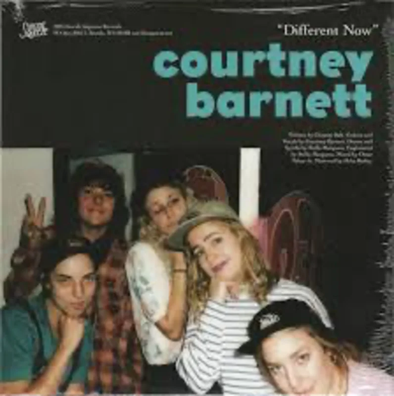 Courtney Barnett - Different Now / Kurt Vile - This Time of Night - 7" 45 on limited colored vinyl w/ PS