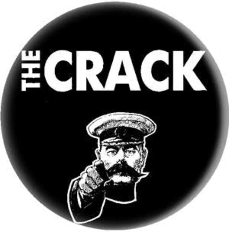 CRACK button (1 inch)