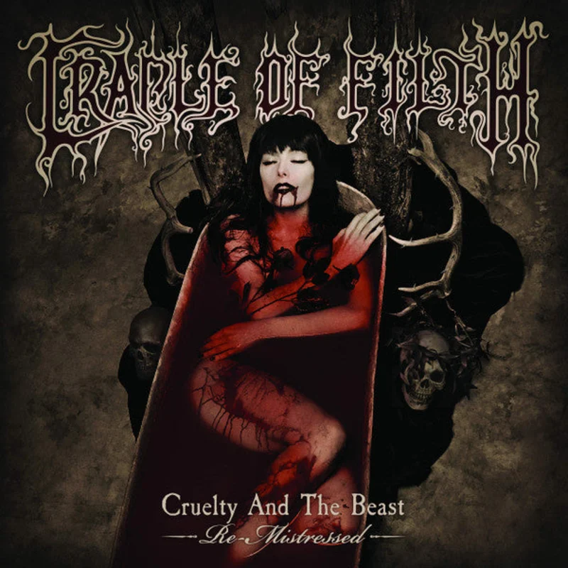 Cradle Of Filth - Cruelty And The Beast USED METAL 2xLP (clear vinyl)