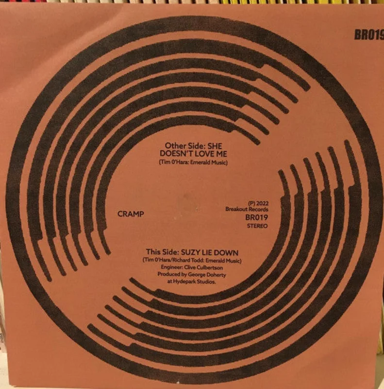 Cramp - Suzy Lie Down NEW 7"