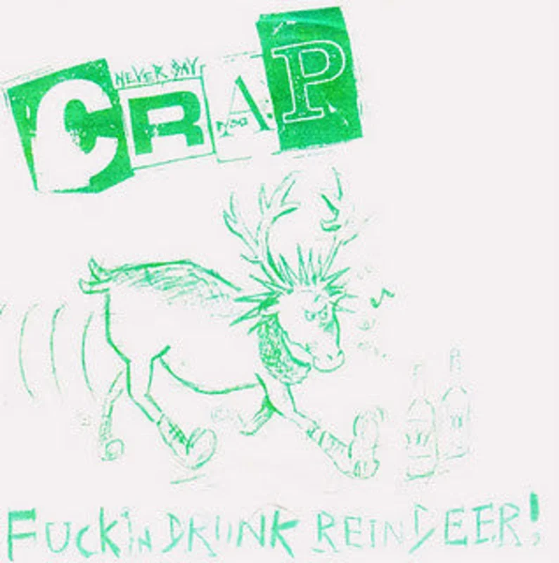 Crap / Tom And Boot Boys - Split USED 7" (green vinyl)