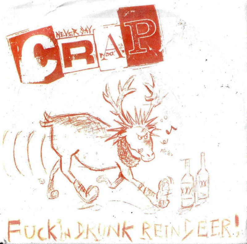 Crap / Tom And Boot Boys - Split USED 7" (red vinyl)