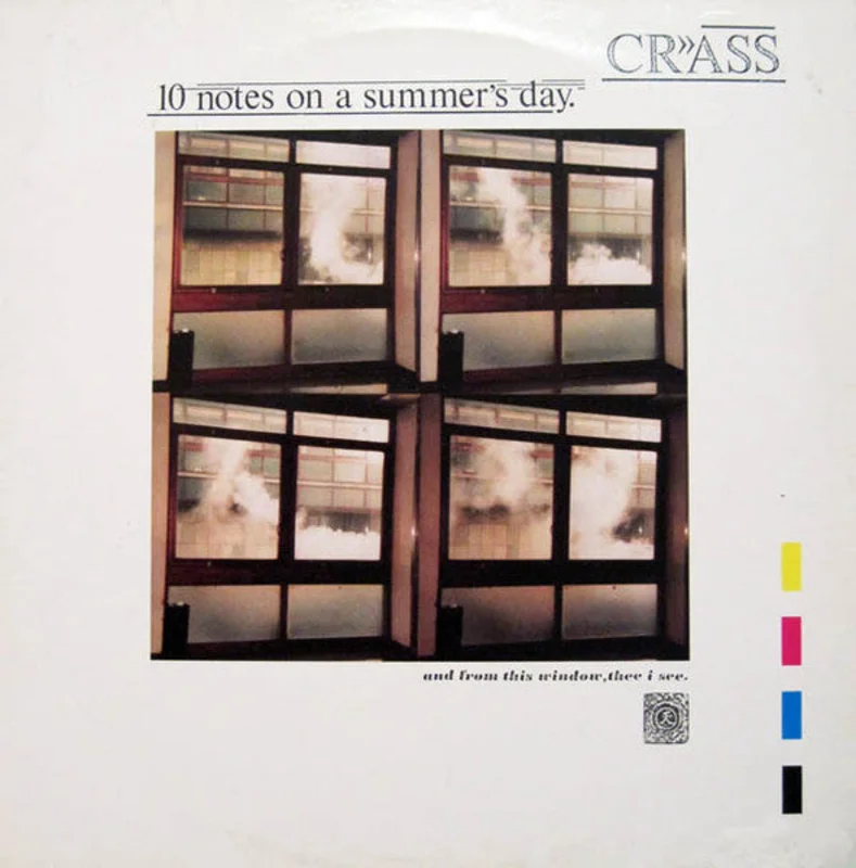 Crass - 10 Notes On A Summer's Day USED LP