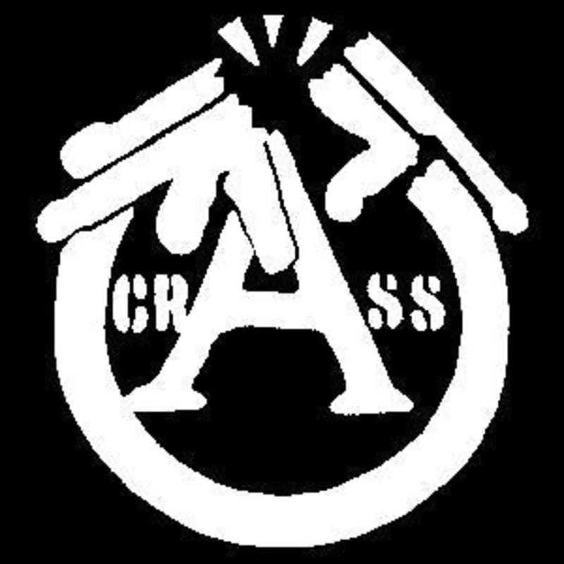 CRASS GUN sticker