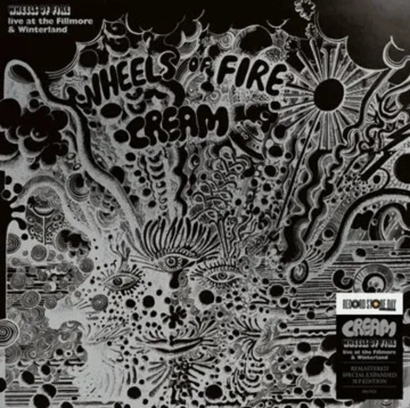 Cream - Wheels On Fire: Live at the Fillmore & Winterland - special 3 LP set for RSD26