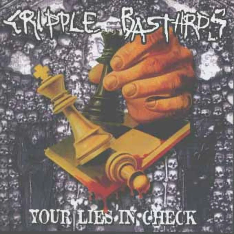 Cripple Bastards - Your Lies In Check USED LP
