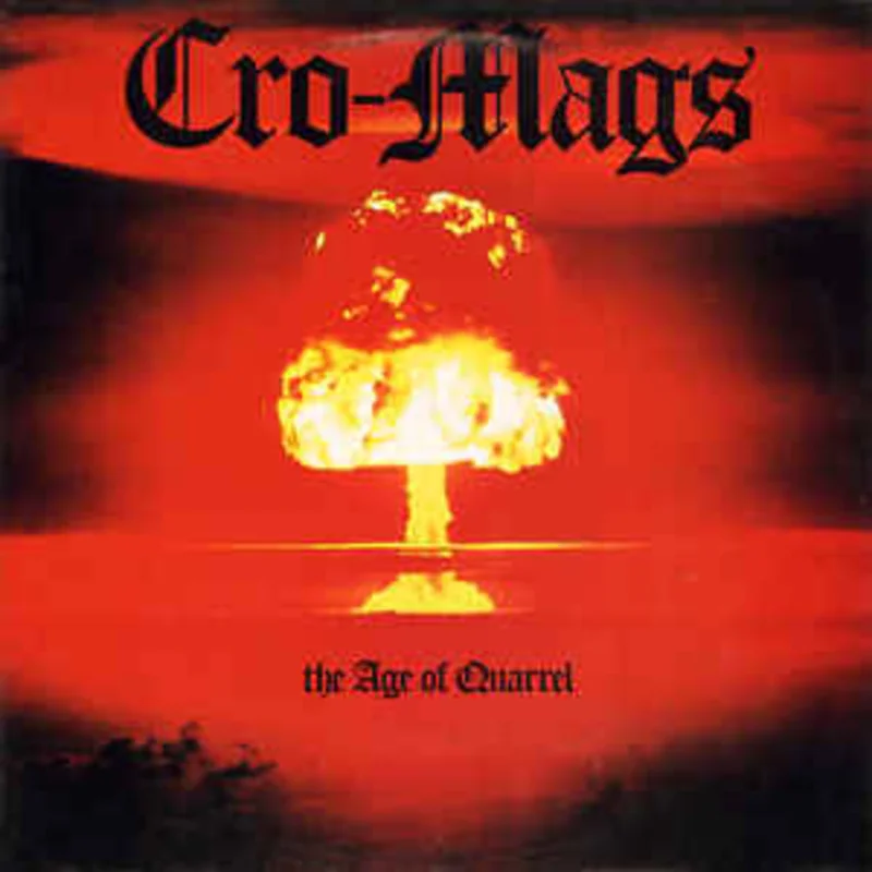 Cro Mags - The Age Of Quarrel USED LP (censored)