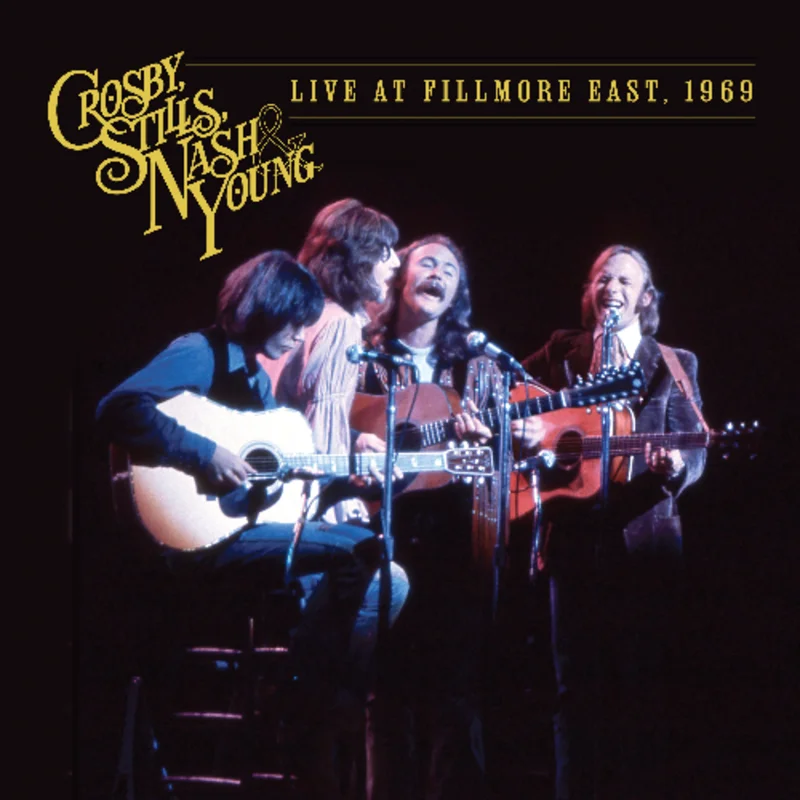 Crosby, Stills, Nash & Young - Live at the Fillmore East, 1969 - 2 LP set